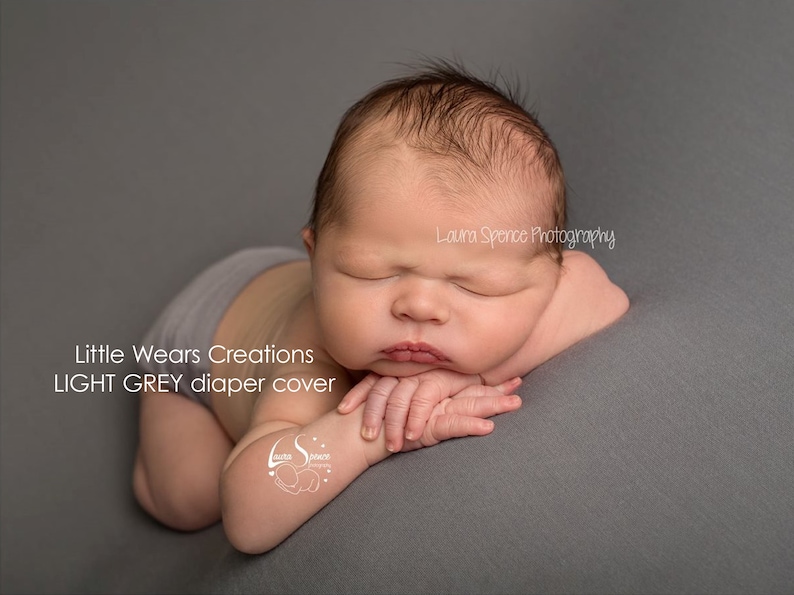 NEWBORN Diaper cover photography prop, Nude Skin Coloured nappy / diaper cover pants, Gender neutral newborn photo props, Buy 3 Get 1 FREE image 6