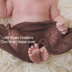 NEWBORN Diaper cover photography prop, Nude Skin Coloured nappy / diaper cover pants, Gender neutral newborn photo props, Buy 3 Get 1 FREE image 10