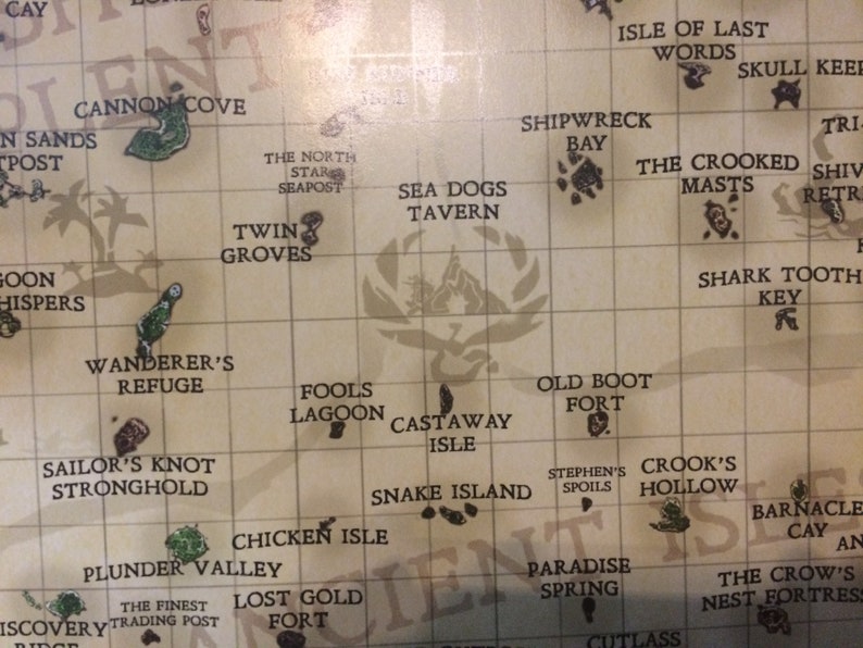 Sea Of Thieves Interactive Map