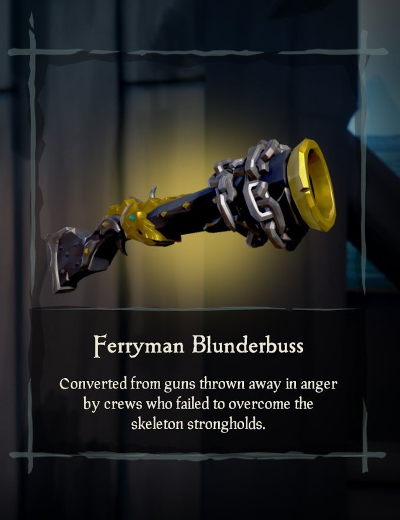 Sea of Thieves Ferryman Blunderbuss Replica