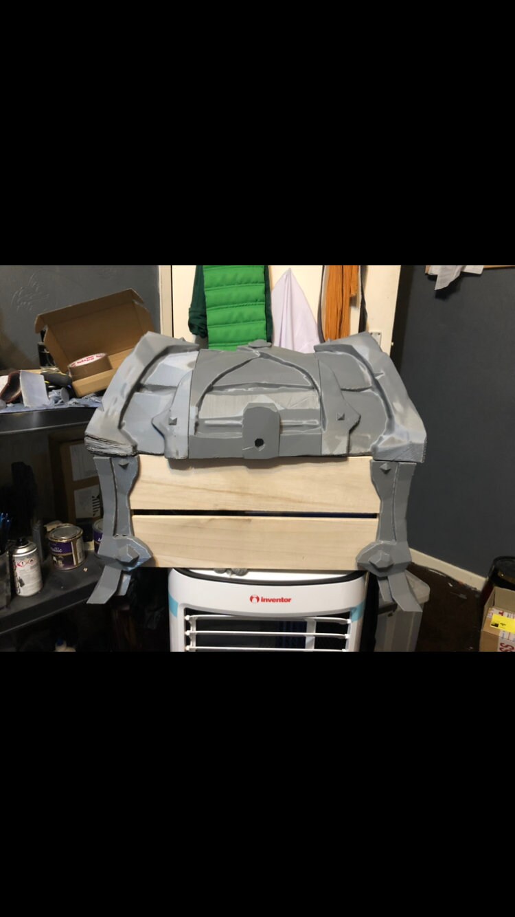 Sea of Thieves Athena Chest 3D Model OBJ Etsy UK