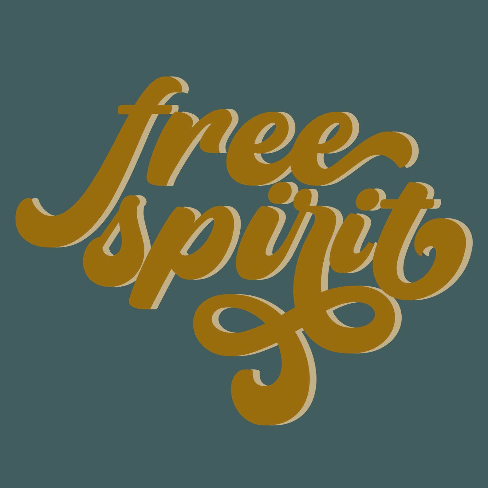 Retro Vintage FREE SPIRIT Hippie Quote PNG Digital Download Graphic - Etsy