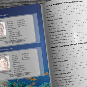 The Scuba Dive Log Book for Couples image 2