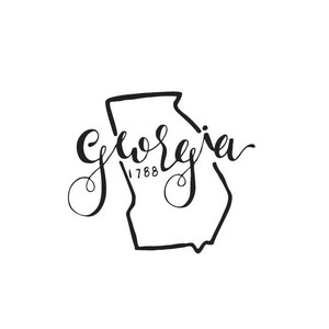 Georgia - printable download