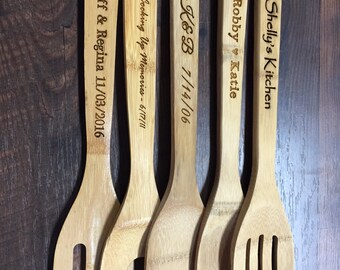 Personalized Kitchen Utensil Set