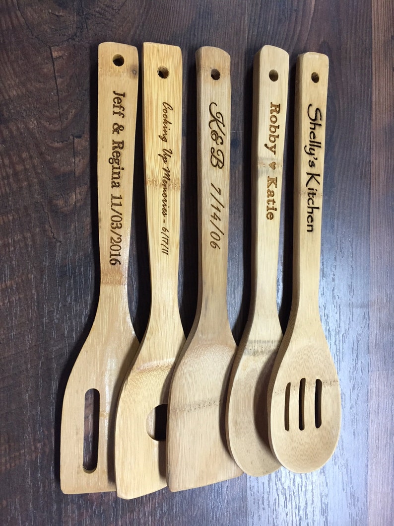 Personalized Kitchen Utensil Set image 1