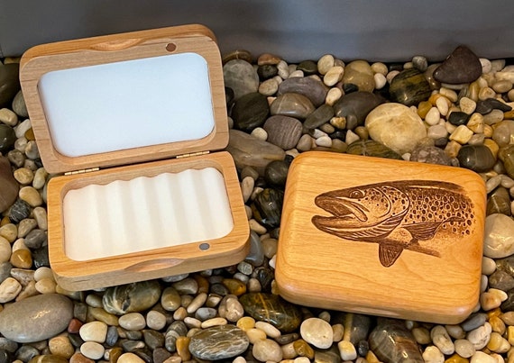 Engraved Fly Fishing Box -  Canada