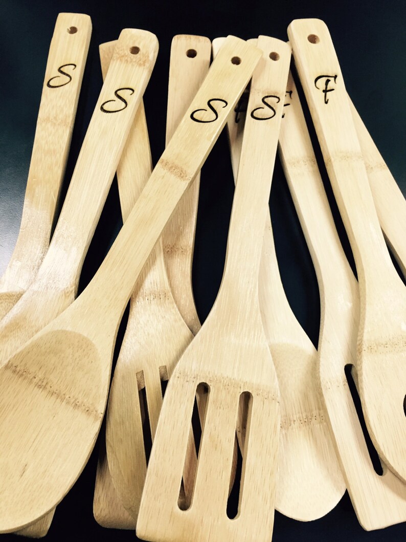 Personalized Kitchen Utensil Set Etsy