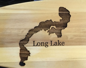Custom Engraved Canoe Paddle