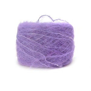 Suri Alpaca/Silk Hand-dyed  |  25 gram/230 yards |  Color: Jacaranda
