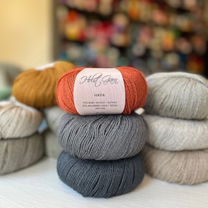 Holst Haya |  Baby Alpaca / Silk / Yak | 24 colors