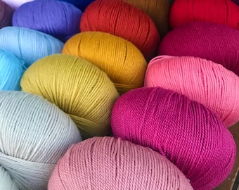 VIP Extrafine Merino & Cashmere  | 34 colors |  DK Weight   |   Lana Gatto