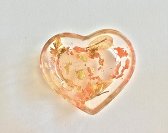 Recipiente joya en forma de corazón