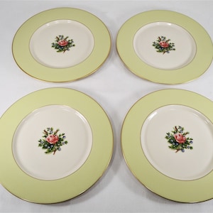 Vintage Dinner Plates Set Of 4,