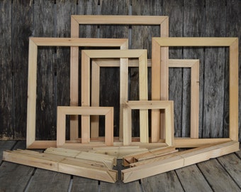 12"x 12”x 5/8” Stretching Bars Kit with beaded edge, Canvas art support frames,