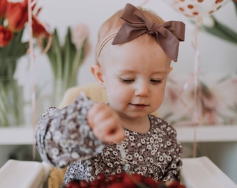 Custom headband, baby girl hair accessories, headband for toddler girl, headband with big bow, lace headband, baby girl hair accessories