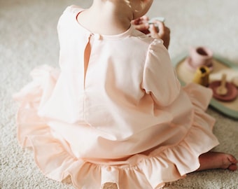 Robe de fille de bébé occasion spéciale, robe de fille de bébé d’été, robe de fille de tout-petit, tenue de fille de 1er anniversaire, robe de gâteau smash, tenue de smash de gâteau