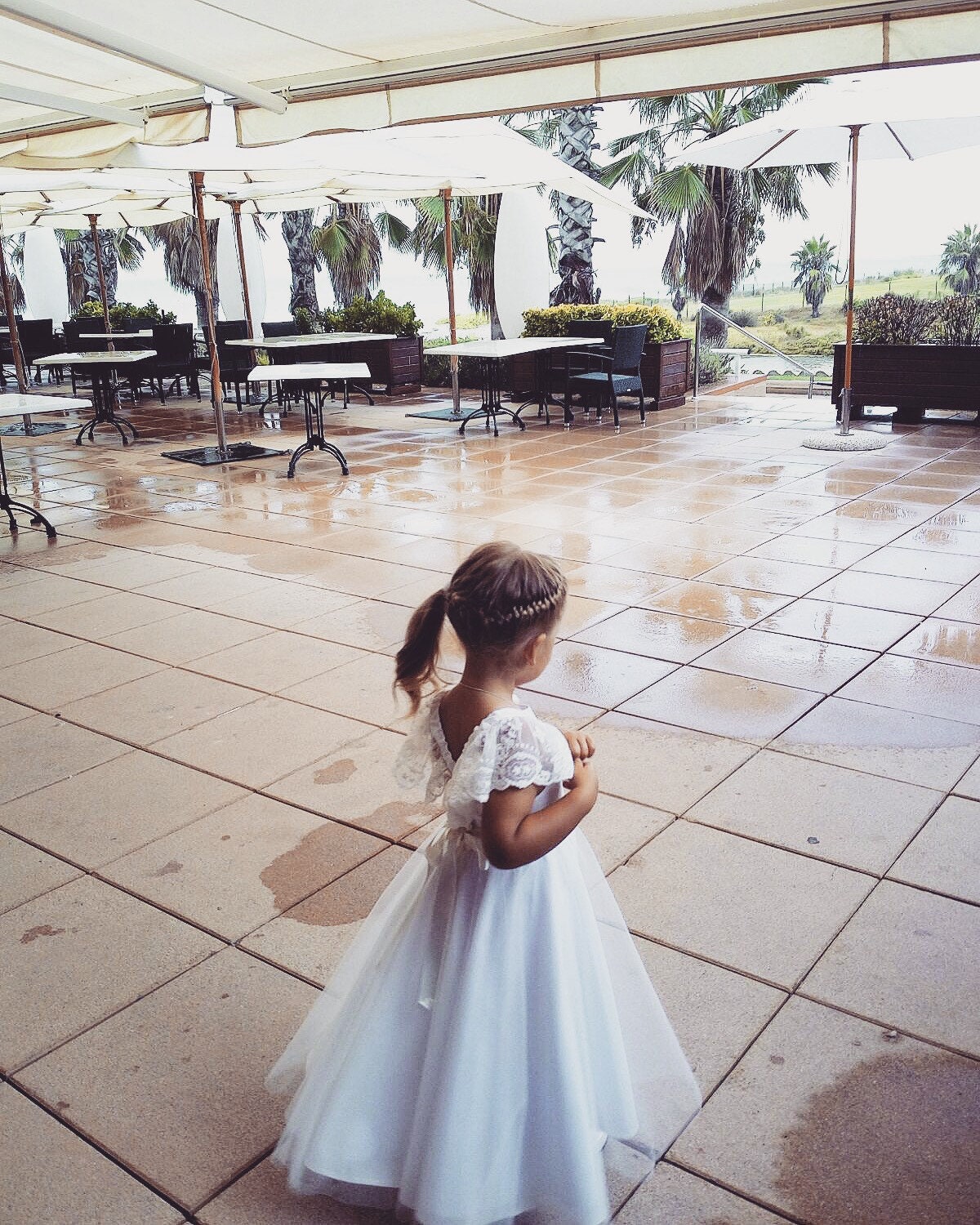 boho baptism dress