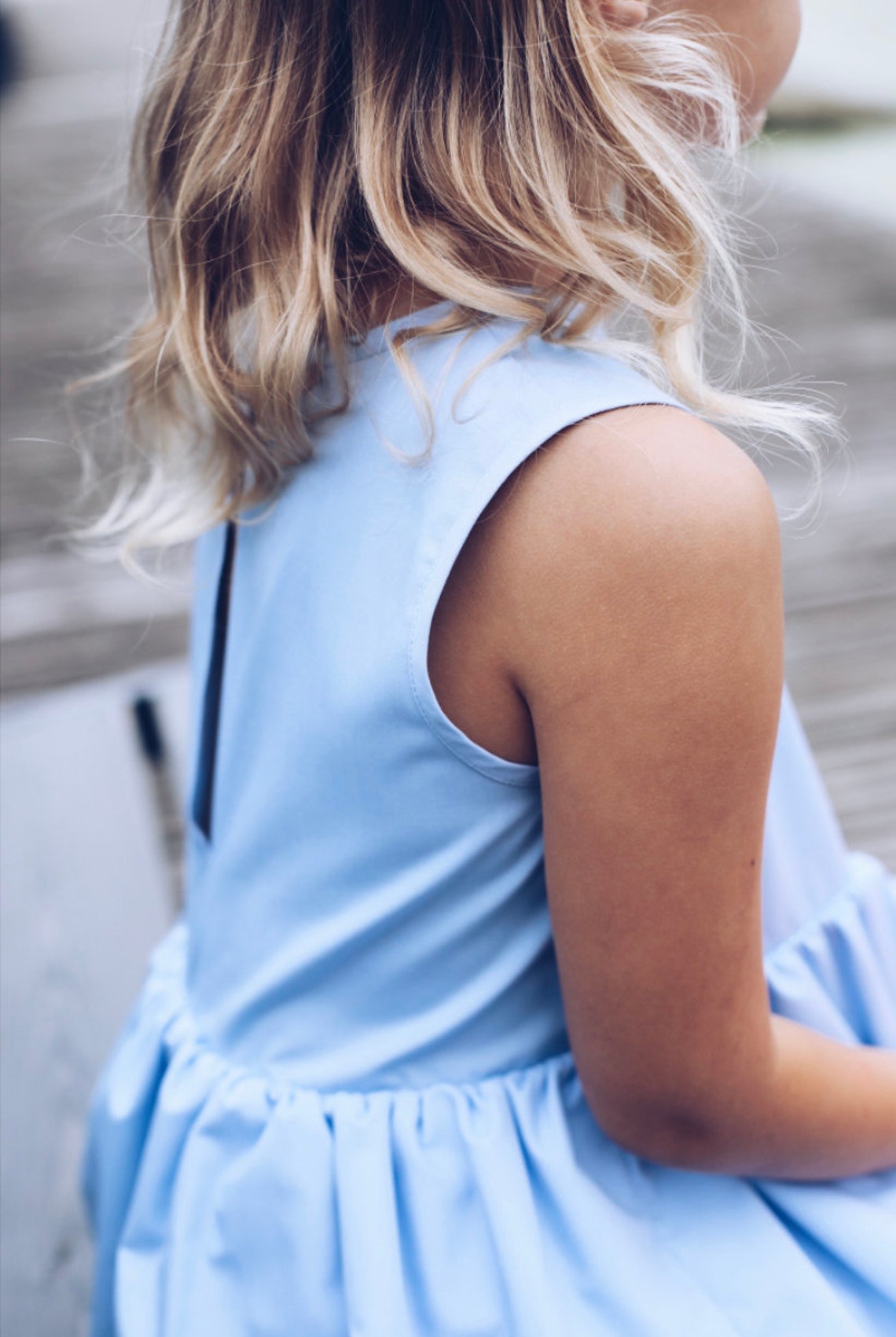 floral blue dress Paloma Midi – Beginning Boutique Oversized Women's Custom Tank Size:28/32 Collection.Valentines26
