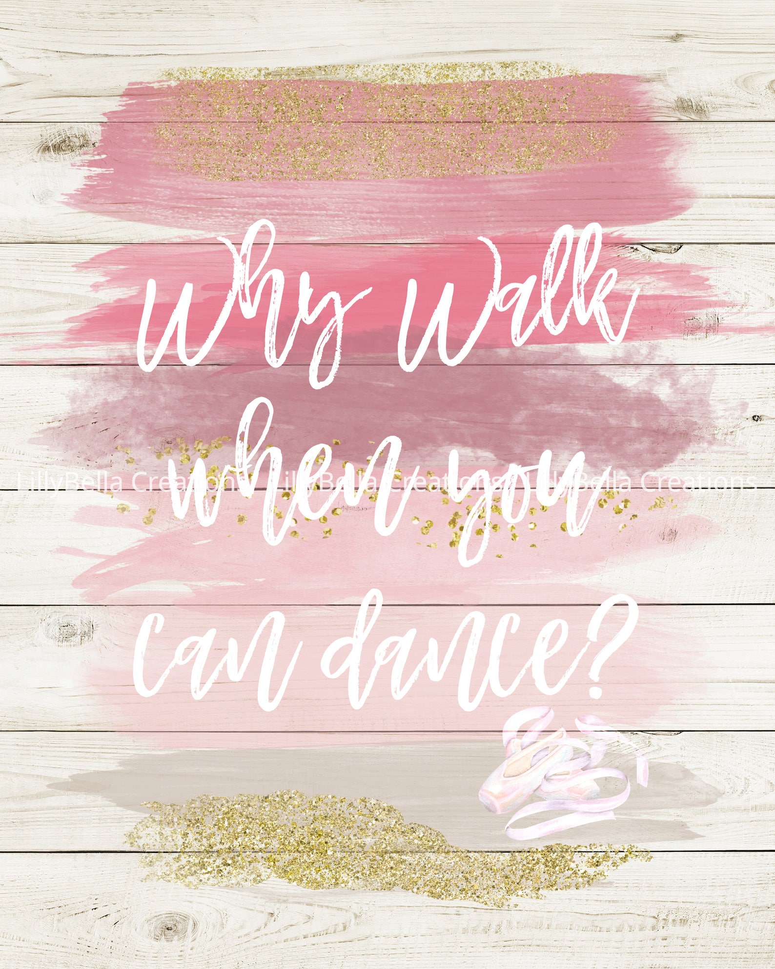 ballet dance - watercolor brush art print with quote: 8 ballet dance - watercolor brush art print with quote: 8