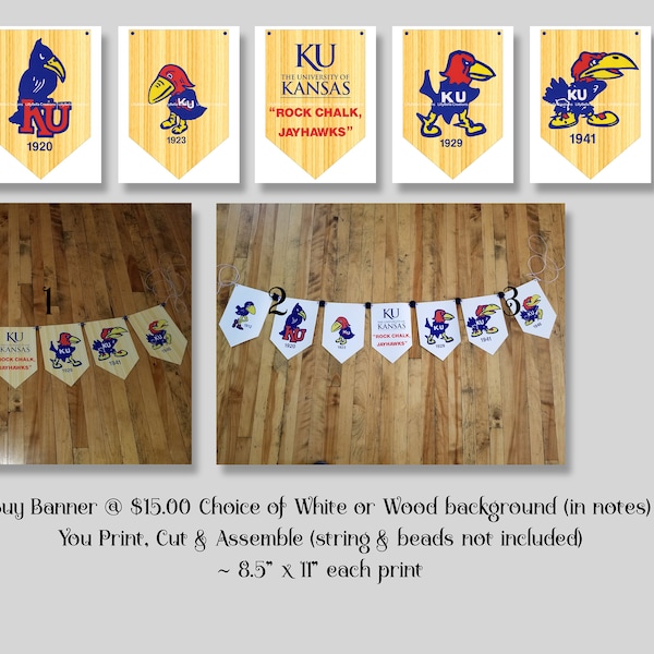 Ku Blue and Crimson Etsy