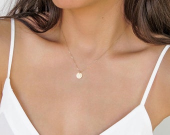 YOU ARE INCREDIBLE Personalized Reversible Necklace \u2022 Double Sided Necklace in Sterling Silver Rose Gold Filled \u2022 Gift For Her Gold Filled