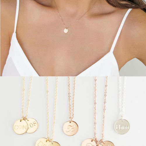 Gold initial necklace, Custom gold necklace, Customized initial necklace, Sterling Silver initial necklace gold,  necklace with initials