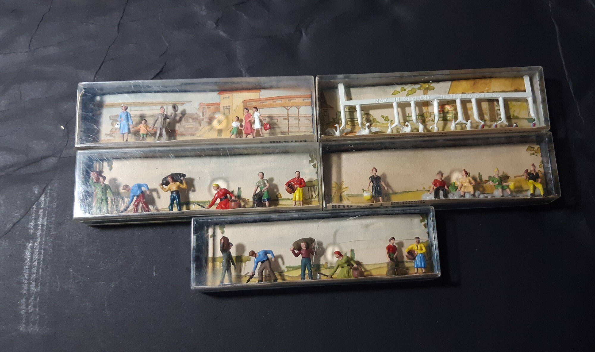 Faller, Merten, Noch, Preiser H0 - Décor - Diverses boîtes