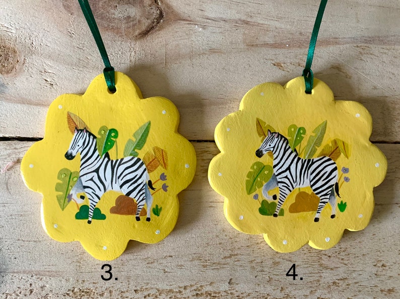 Zebra Hanging Decoration image 5