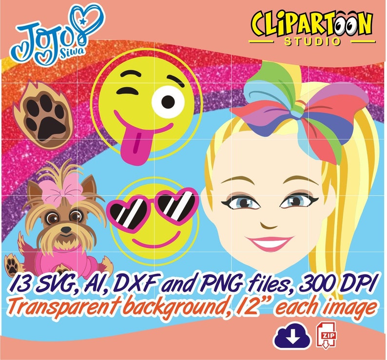 Download Download Jojo Siwa Stickers Png | PNG & GIF BASE