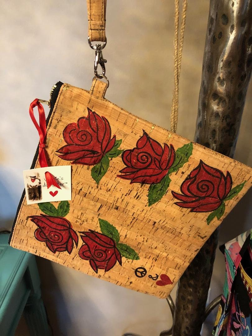 Painted Cork Handbags - Etsy display picture 3