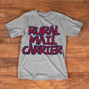 rural mail carrier large text - ai jpeg png svg - instant download - digital file - usps postal