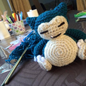 Snorlax Crochet Pattern (fixed the ear issue too!)