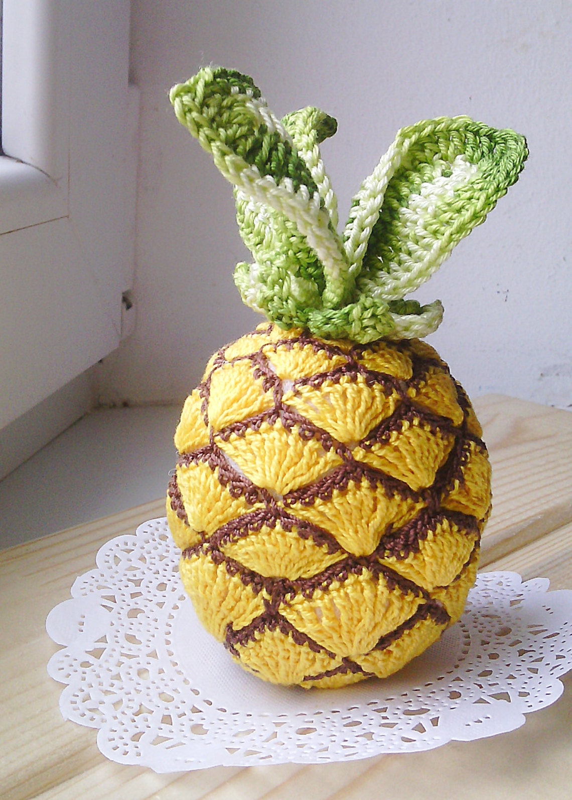 PC-1 Crochet Pineapple toy Amigurumi pineapple pineapple | Etsy