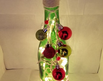 Green and Red ornaments