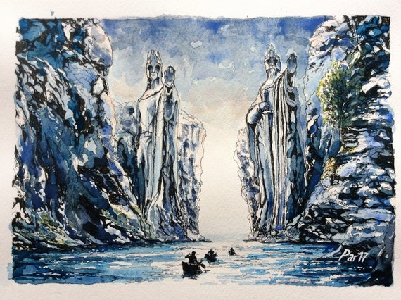 the gates of argonath the gates of argonath