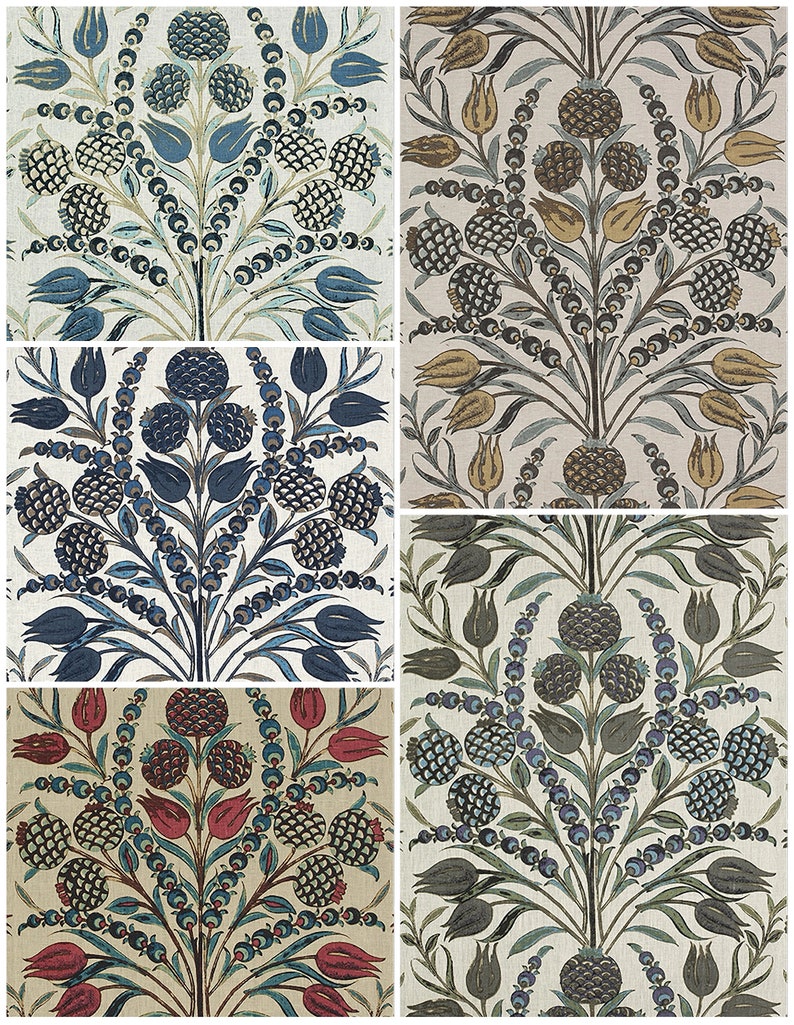 Thibaut Fabric Cornelia 5 Colors Available Etsy