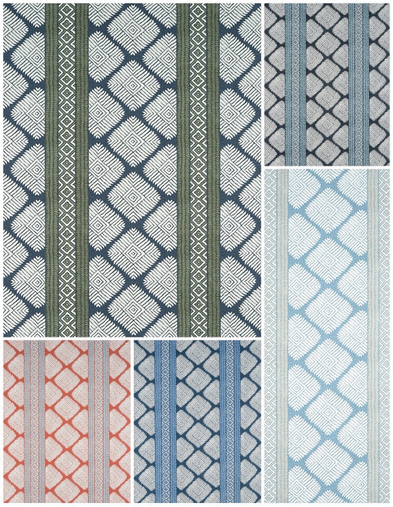 Designer Thibaut Fabric Austin Sold by the Yard Five Colors Etsy