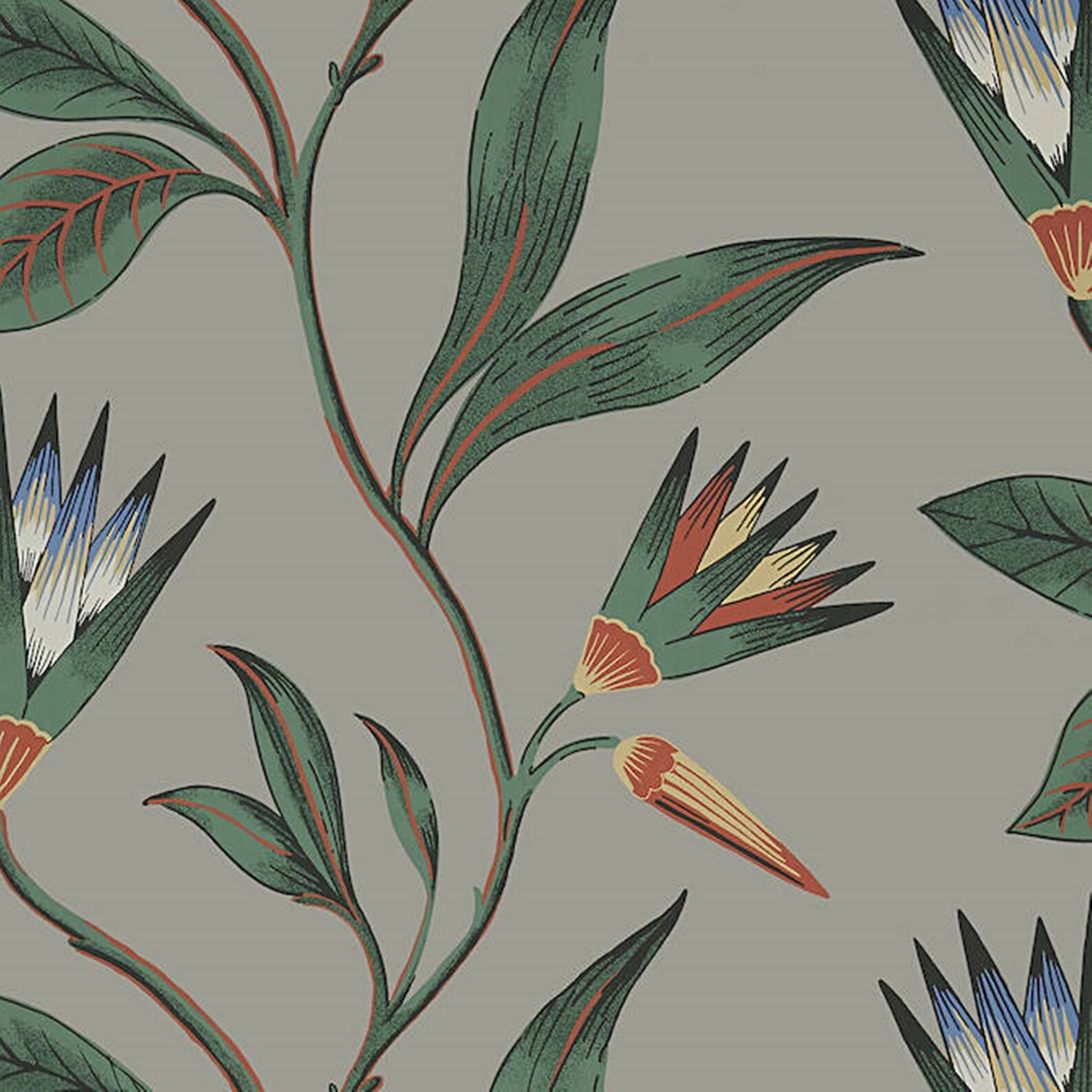 Thibaut Anna French Wallpaper Cleo Vine 5 Colors Available Etsy