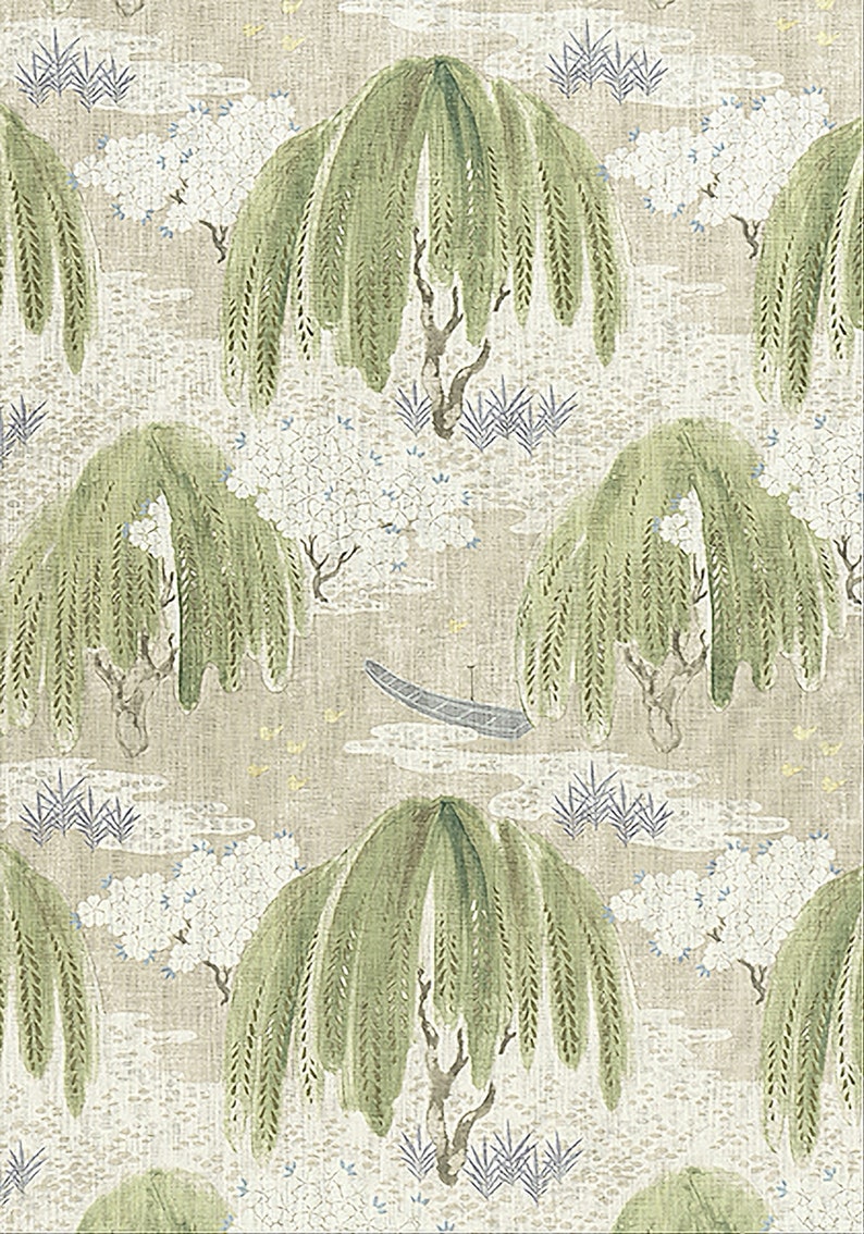 Thibaut/anna French Fabric Willow Tree 4 Colors Available Etsy