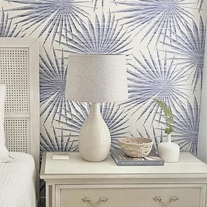 Thibaut Palm Frond Wallpaper: Tropical, Botanical, Vinyl Wallpaper