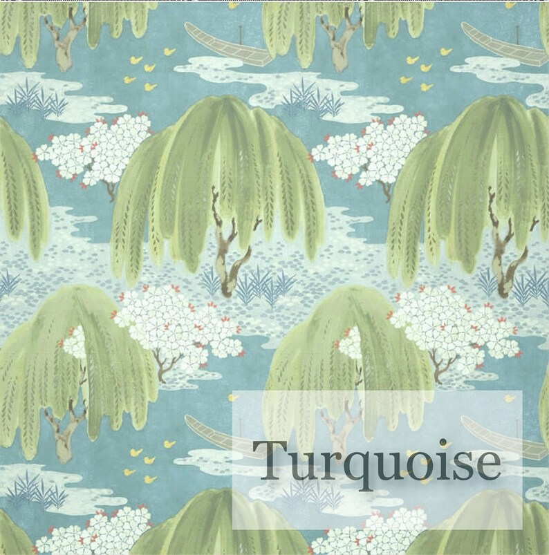 Thibaut Wallpaper Willow Tree / 6 Colors Available Etsy