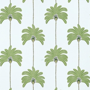 Thibaut Sunset Boulevard Wallpaper: Tropical Palm Tree Design