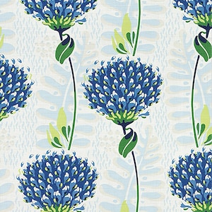 Thibaut Fabric Tiverton, Minimum 2 Yards, Fabric sold by the Yard, Pillow Fabric, Drapery Fabric, Curtain Fabric