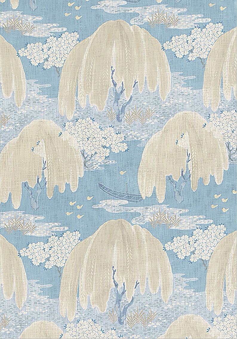Thibaut/anna French Fabric Willow Tree 4 Colors Available Etsy