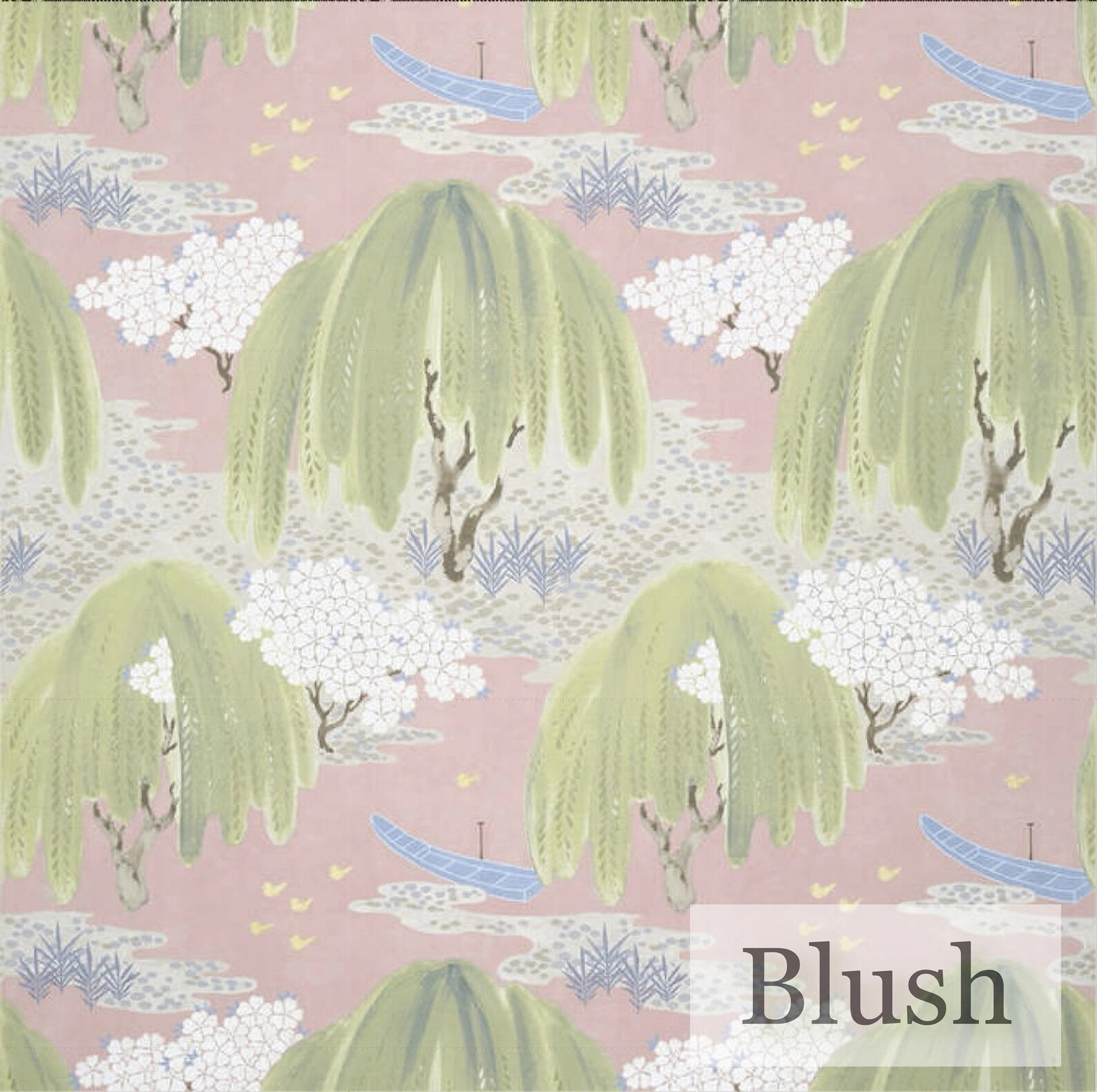 Thibaut Wallpaper Willow Tree / 6 Colors Available Etsy