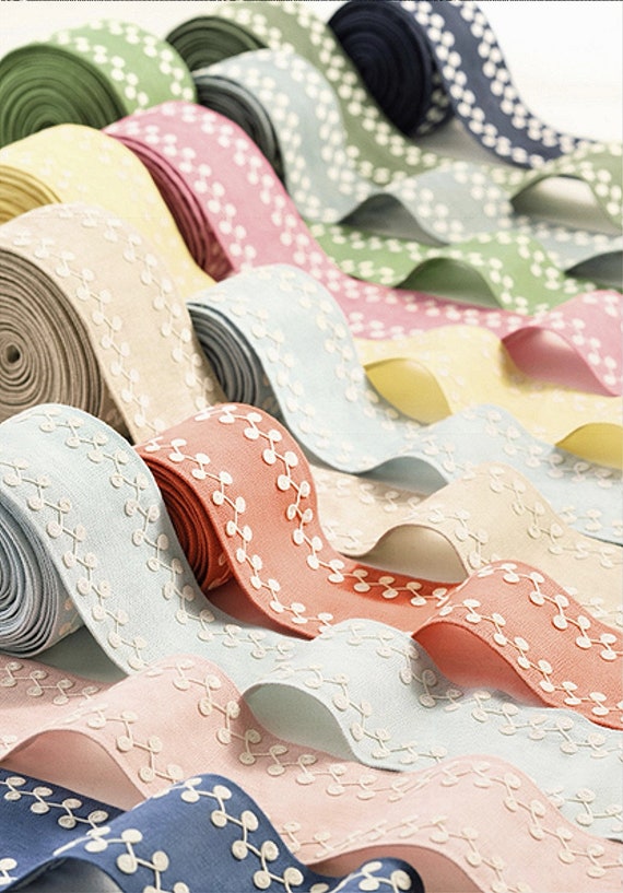 Thibaut Trim Perla, Curtain Trim, Decorative Trim, Drapery