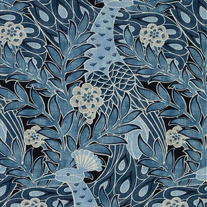Thibaut Fabric by the yard, Desmond 5 Colors, Drapery Fabric, Pillow Fabric, Floral Fabric, Linen Fabric, Curtain Fabric, Minimum 2 Yards