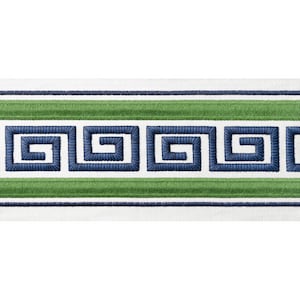 Thibaut Trim Avenue, Tape Trim, Trim for Curtains, Tape Trim, Fabric Trim sold by the Yard after 2 Yard Minimum purchase, Trim for Pillows.
