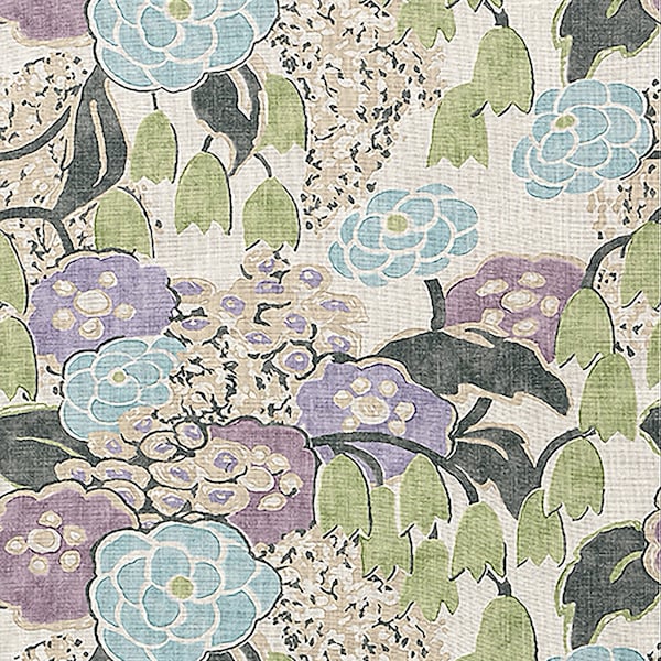 Thibaut Anna French Fabric Laura - 5 Colors. Home decor fabric.  Samples Available.  Thibaut Fabric sold by the Yard